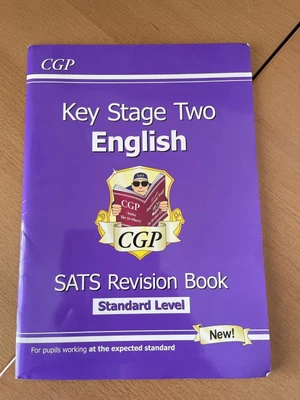 £3.98 • Buy KEY STAGE TWO ENGLISH SATS REVISION BOOK By CGP