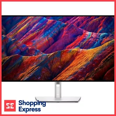 Dell 32  Monitor UltraSharp 4K 3840X 2160 IPS USB Type-C DP HDMI HDR 400 LED • $1069