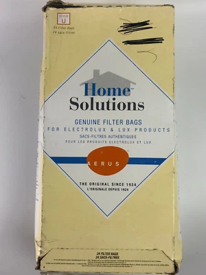 $19.99 • Buy Genuine Electrolux Upright Vacuum Cleaner Bags STYLE U  Lot Of 19