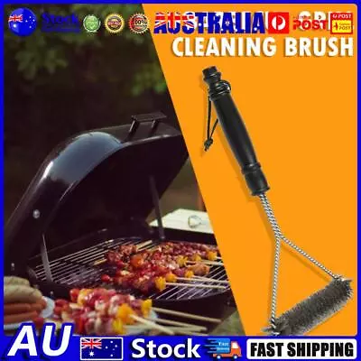 BBQ Grill Barbecue Cleaning Brush Stainless Steel Wire Bristles Triangle Brush • $8.89