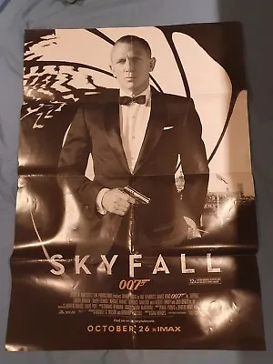 James Bond 007 Skyfall Cinematic Poster (60cm X 84cm) • £8