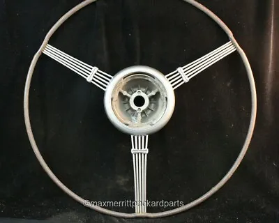 Packard 1938 Super 8 1938-39 Twelve - Banjo Steering Wheel - NICE!! • $1250