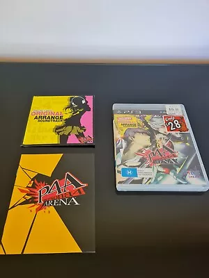 Sony Playstation 3 (PS3)  P4A PERSONA 4 ARENA  PAL. AUS 🇭🇲 SELLER • $179