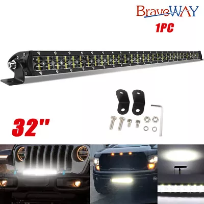 32  Inch LED Work Light Bar Driving Spot Fog Lamp 4WD SUV Truck UTE Offroad ATV • $66.59