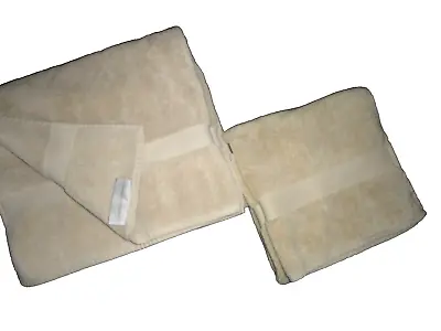 Restoration Hardware Stone/beige Turkish (2p) Bath & Hand Towel Set • $39.20