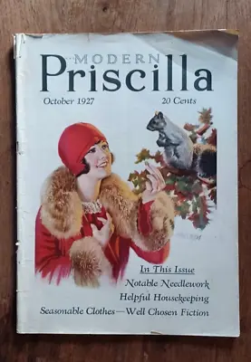 Modern Priscilla October 1927 Magazine • $19.99