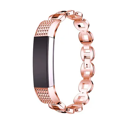 StrapsCo Stylish Stainless Steel Watch Band Strap Bracelet For Fitbit Alta • $68.35