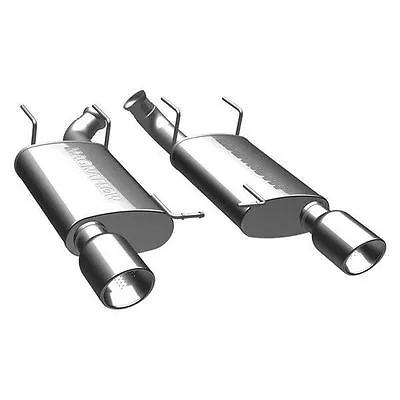 Magnaflow Axle-Back Exhaust System For 2011-2012 Ford Mustang V6 3.7L Dual Kit • $901