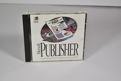 Microsoft Publisher Version 2.0 (1994) Vintage Software • $9.99