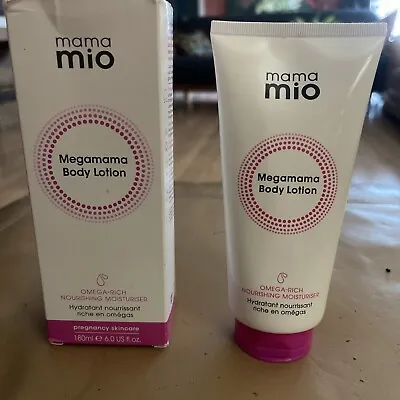 NIB-Mama Mio Megamama Body Lotion - 180ml 6 Fl Oz.-FREE SHIPPING • $7.99