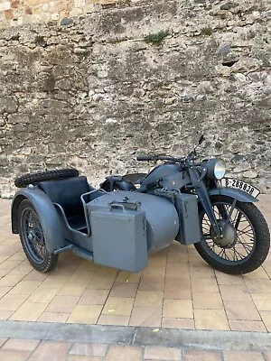 Zundapp Ks 600 And Sidecar War • $32000