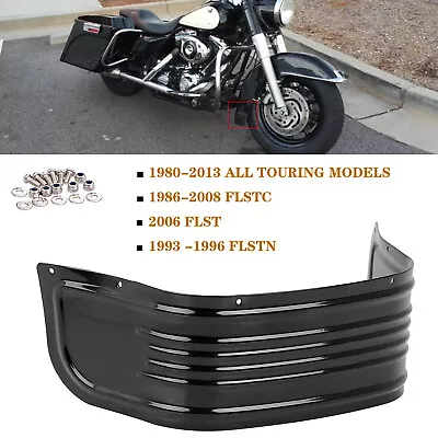 CNC Front Fender Trim Skirt For Harley Touring Road King Electra Glide FLH 80-13 • $42.19