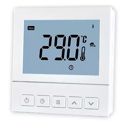 Digital Weekly Programmable LCD Water Underfloor Heating Room Heating Thermostat • £34.99