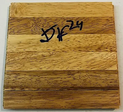 Darren Harris Signed 6x6 Parquet Floorboard Nba Basketball Duke Blue Devils Coa • $40.99
