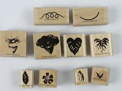 Stampin' Up 10 Marvelous Morning Glory Stamps  S230 • $7.19