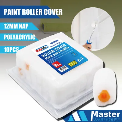 $7.51 • Buy 10 PCS 12mm Mini Foam Paint Roller Set For Small Area Paint Supply