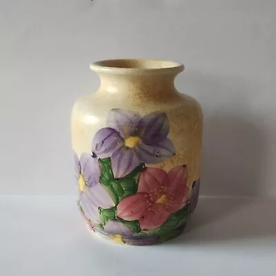 Floral E. Radford Burslem Art Pottery Vase • £13