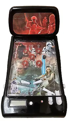 2017 Jakks Pacific Star Wars The Last Jedi Electronic Table Top Pinball Machine • $7.95