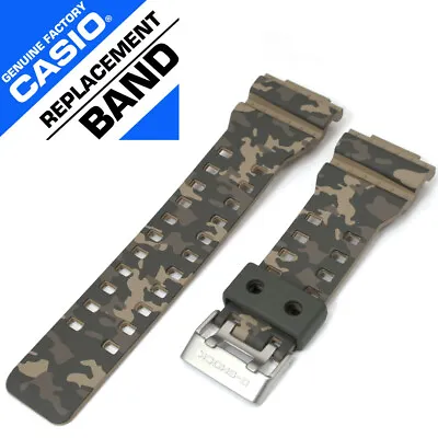 Casio Watch Band For G-Shock GA-100CM-5A GD-120CM-5 GA-110 Camouflage Camo Strap • $67