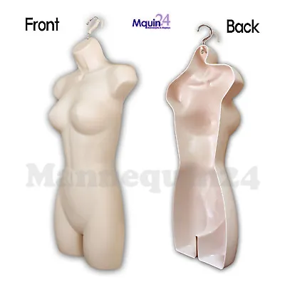 $36.25 • Buy One Female Hanging Dress Mannequin Torso Form - Flesh 
