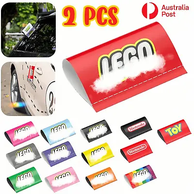 2PCS Universal Car Stickers Label Colorful Decal Funny DIY Accessories Washable • $17.46