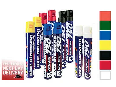 £31.98 • Buy Survey Line Marker Spray Paint Marking Marker Aerosol Spray Car Park Field Road 