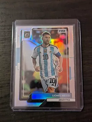 2022-23 Donruss Soccer Lionel Messi Optic Silver Holo Prizm #10 FIFA Argentina • $15.99