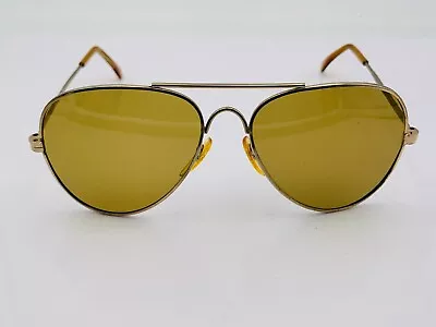 Vintage Merit Gold Metal Pilot Sunglasses Frames • $19.80