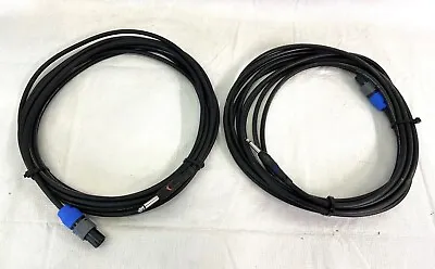 2 Neutrik NL2FC W/ 25 Ft Monster Cable & Male 1/4  Jack Interconnect FREE SHIP • $27.50