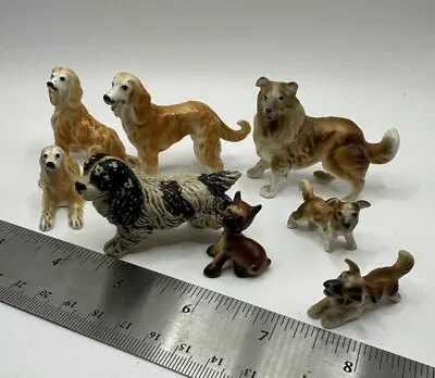 Vintage Miniature Ceramic Dogs • $11.88