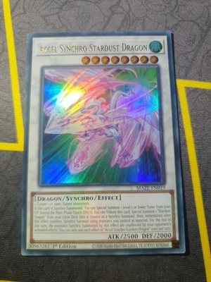 £18.75 • Buy Accel Synchro Stardust Dragon - MAZE-EN019 - Ultra Rare - 1st Edition - YuGiOh