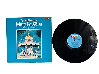 Mary Poppins Walt Disney Original Cast Soundtrack Record Vinyl BBC Reh 535 • £15