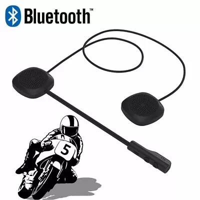 Bluetooth 5.0 Wireless Motorcycle Helmet Headset Speaker Handsfree Call Control • $16.45