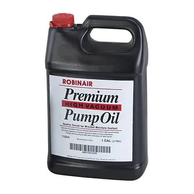 $59.40 • Buy Robinair 13204 Premium High Vacuum Pump Oil, 1 Gallon Bottle