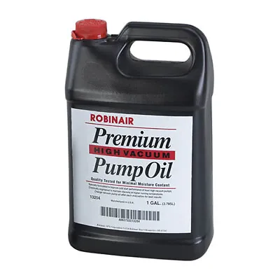 Robinair 13204 Premium High Vacuum Pump Oil 1 Gallon Bottle • $38.81