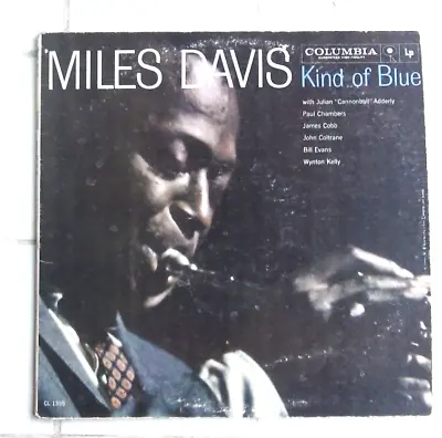 Jazz Trumpet Legendary LP Miles Davis Kind Of Blue CL 1355 NM MONO MIsprint • $490