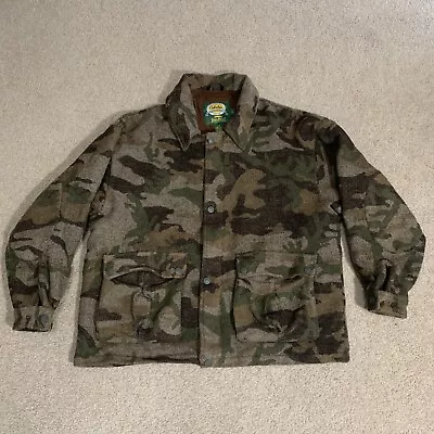 Cabela's Canadian Wool Dry Plus Outfitter Camo Jacket XL • $149.99