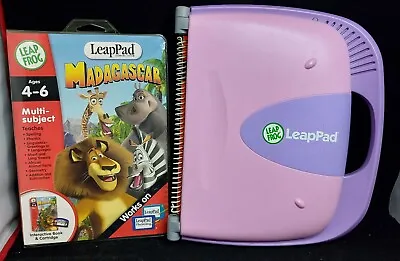 Leapfrog Pink & Purple LeapPad With 2 Books  [Box G] • £7.50