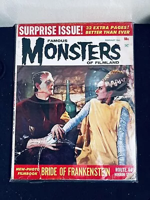 FAMOUS MONSTERS Of FILMLAND #21 WARREN February 1963 • $55