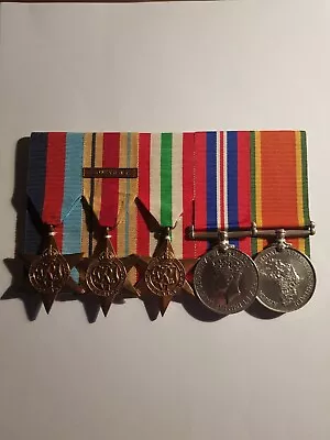 £80 • Buy South African 8th Army Medal Group, Service Papers, McCleod