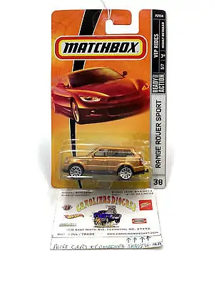 Matchbox #38 Range Rover Sport Gold 218A • $11.99