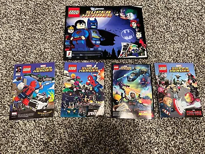 Lego DC/Marvel Super Heroes Mini-Comic Mixed Lot Of 5 • $13.99