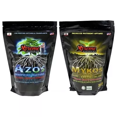 Xtreme Gardening Bundle - Azos 6oz + Mykos 1Lb - Myco 1 Lb Azo 6 Oz • $36.95