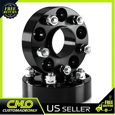 1.5  Black Hubcentric Wheel Adapters 5x4.5 To 5x5 (Hub To Wheel)5x114.3 To 5x127 • $59.95