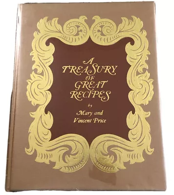 A Treasury Of Great Recipes By Mary & Vincent Price-First Printing-1965 • $39.99