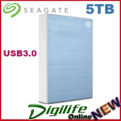 $249 • Buy Seagate Backup Plus 5TB USB 3.0 Portable External Hard Drive Blue STHP5000402 