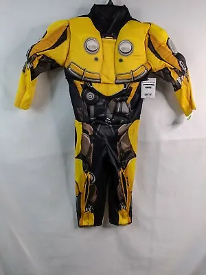 $9.59 • Buy Bumblebee Costume Toddler Boys' 2T Yellow Transformers NO MASK JUMPSUIT ONLY P