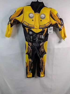$9.59 • Buy Bumblebee Costume Toddler Boys' 2T Yellow Transformers NO MASK JUMPSUIT ONLY P