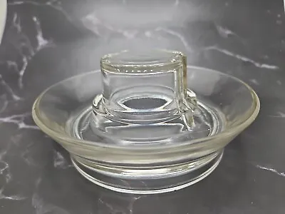 Vintage Glass Chicken Poultry Water Feeder Base Patent No: 126997 Farmhouse • $19.99