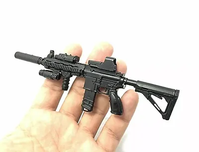 1/6 Scale HK416 M416 Rifle Gun Weapon Military For 12  Action Figure Soldier UK • £6.95